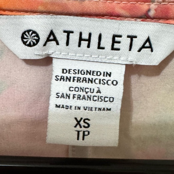 Athleta Marlow Romper Renewed Bloom Floral Size XS - Picture 4 of 5